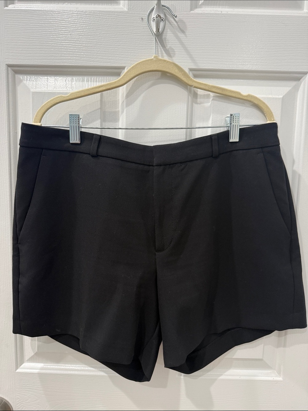 Classic Black Women's Dress Shorts